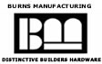 Burns Mfg  logo